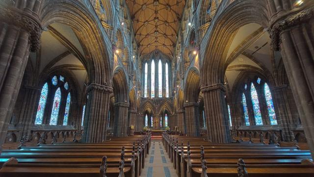 Внутренний вид собора Глазго