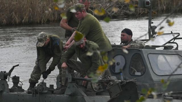 Украинские военные в Донецкой области, 2 октябьря 2022