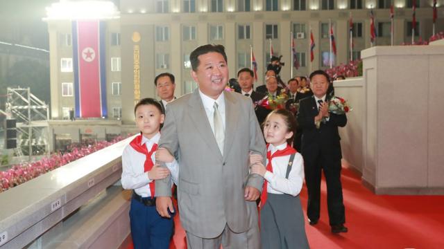 Ким Чен Ын и дети