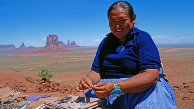 Женщина навахо