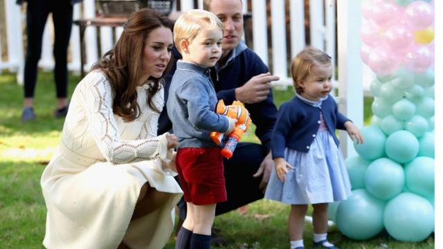 Кейт, принц Уильям, принц Джордж и принцесса Шарлотта