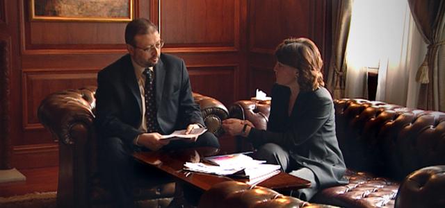 Джамаль Хашогги и Джейн Корбин в 2004 году