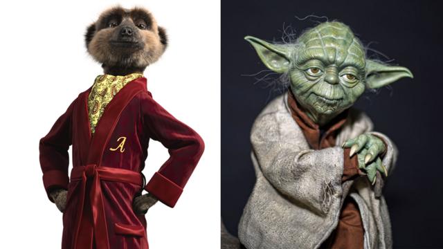 Aleksandr from Compare the Market adverts and Star Wars character Yoda