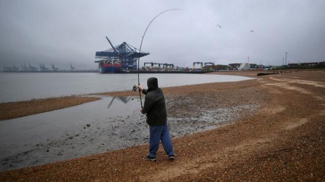 Филикстоу - крупнейший контейнерный порт в Британии