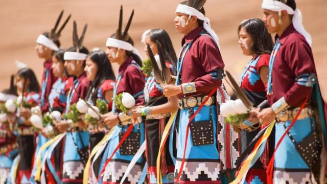 Традиционный танец индейцев