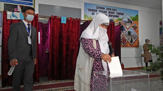 Выборы президента Таджикистана прошли в воскресенье