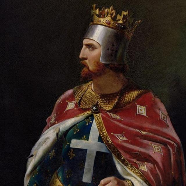 Портрет Ричарда I из гадереи Крестовых походов в Версальском дворце