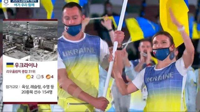 Кадр со сборной Украины
