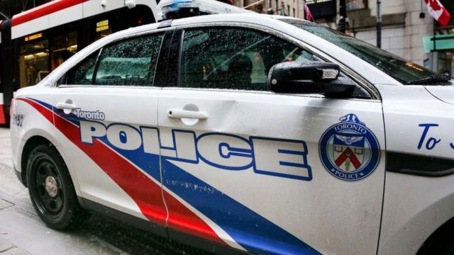 Toronto emergency police vehicle