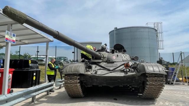 T-72 в Бовингтоне