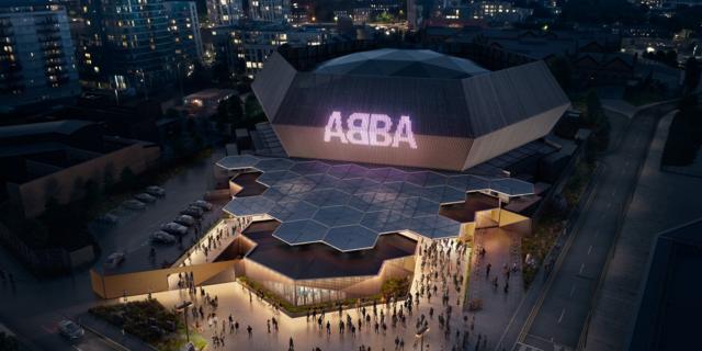 Так будет выглядеть строящаяся в Олимпийском парке в Лондоне ABBA Arena