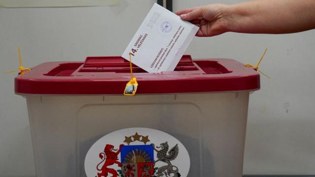 выборы в Латвии