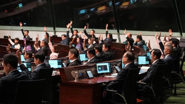Голосование по закону о национальной безопасности в Законодательном совете Гонконга 19 марта 2024 года