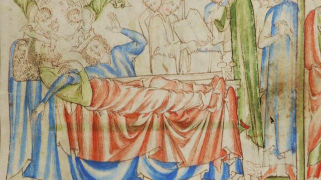 Смерть Эдуарда исповедника, средневековая летопись