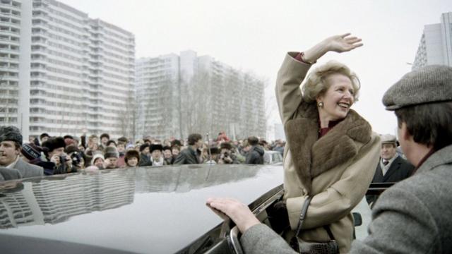 Тэтчер в Москве 29 марта 1987 г.