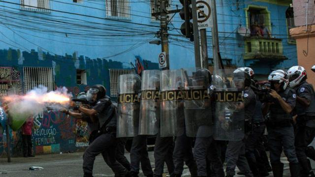 Бразильские полицейские