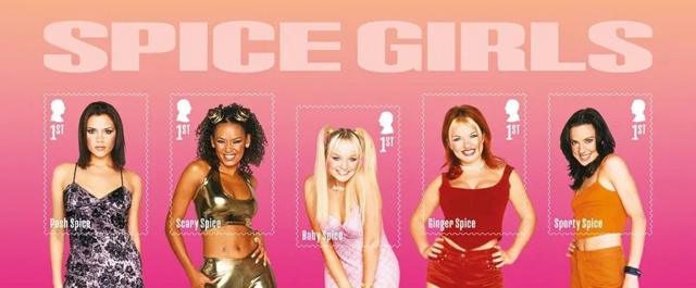 Марки со Spice Girls