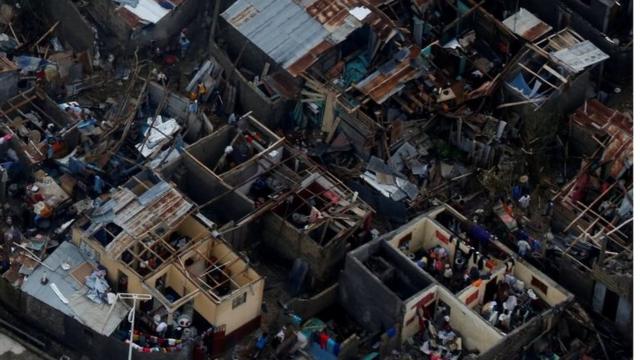 В городе Жереми разрушены сотни домов