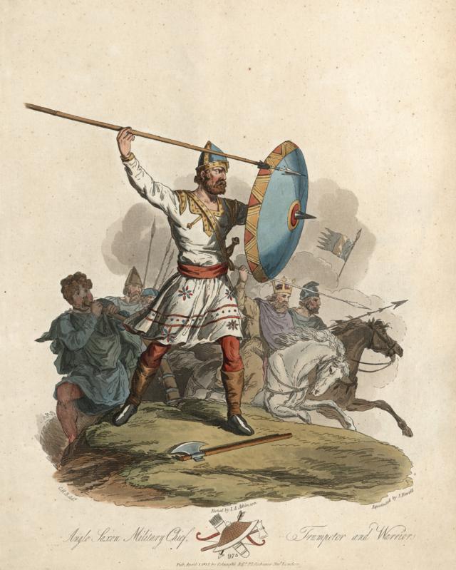 Англосаксонский воин Х века