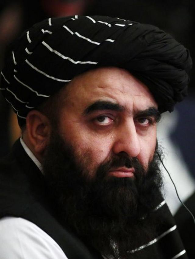 Исполняющий обязанности министра иностранных дел в правительстве талибов Амир Хан Муттаки