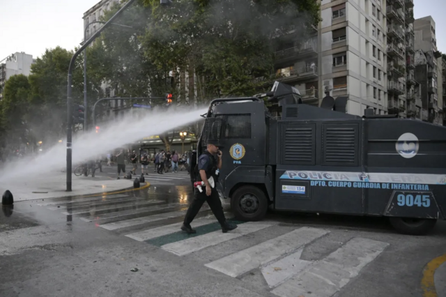 Протесты в Аргентине