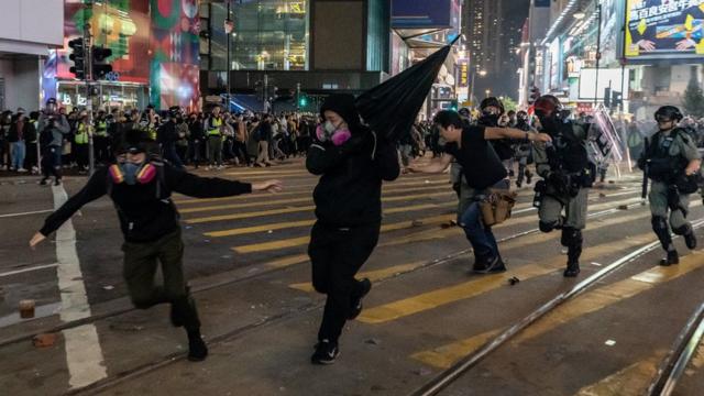 Протесты в Гонконге