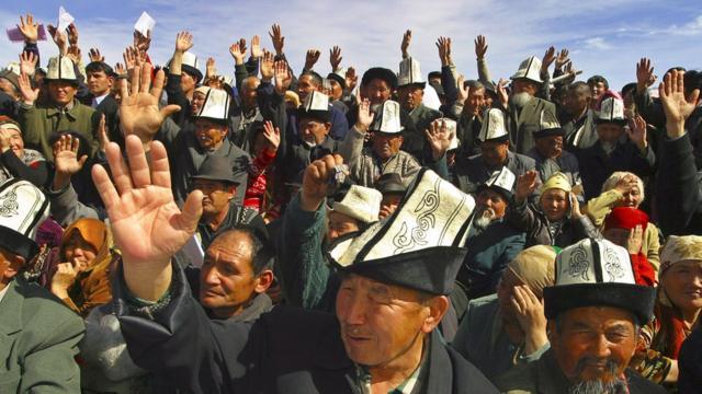 Киргизские протесты после выборов 2005 года