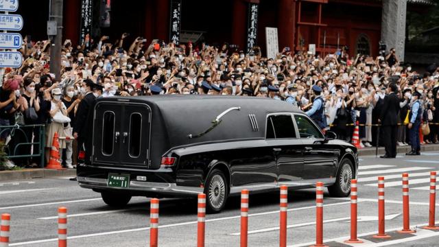 Похороны Синдзо Абэ,12 июля 2022