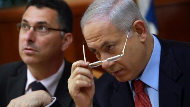 Биньямин Нетаньяху и Гидеон Саар, 2009 год