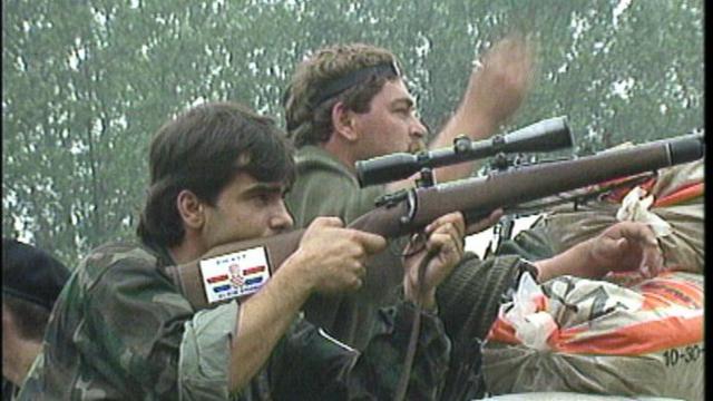 Хорватські військові у вересні 1991 року