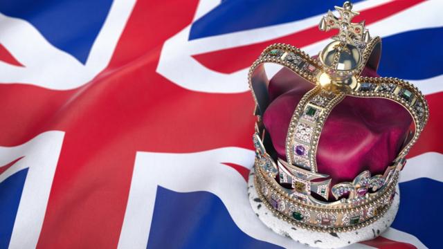 Корона Св. Эдуарда на британском флаге