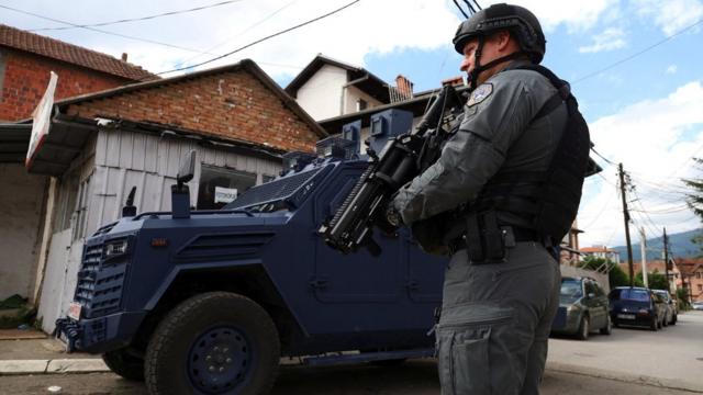 Косово, полиција
