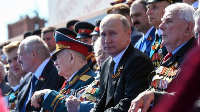 Путин с ветеранами