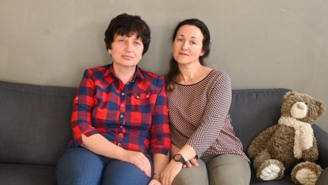 Людмила та Наталія працюють у психологічному центрі в Бучі