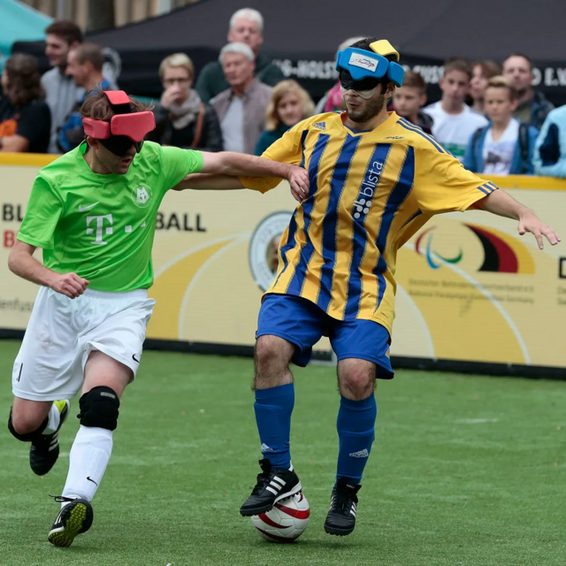 Футбольная команда слепых из Марбурга считается одной из самых сильных в Германии