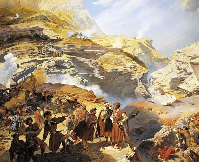 Бій між російськими військами та черкесами біля Ахатлі 8 травня 1841 року, Григорій Гагарін