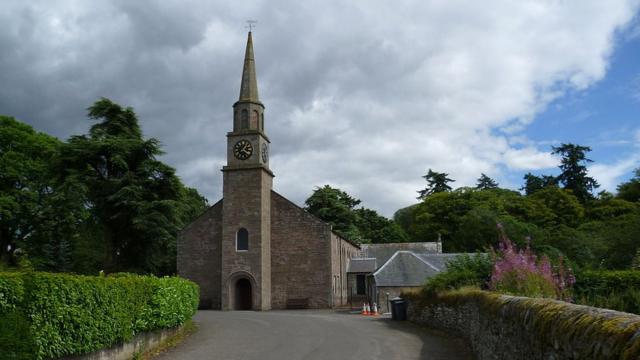 Церковь в деревне Гламис