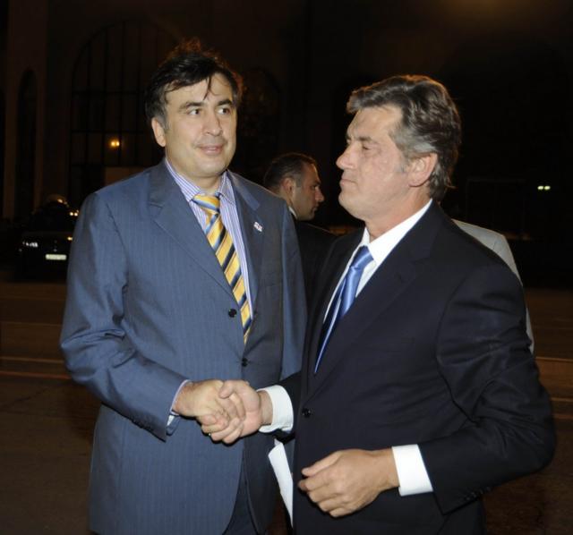12 августа 2008 года Виктор Ющенко побывал в Тбилиси, чтобы поддержать Грузию