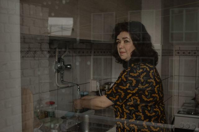 Кельбинур Седик недавно переехала из общежития для беженцев в небольшой дом в Нидерландах