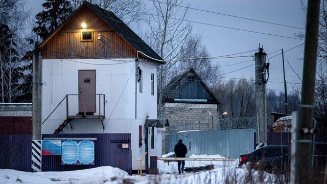 Въезд в ИК-2, где сидит политик Алексей Навальный