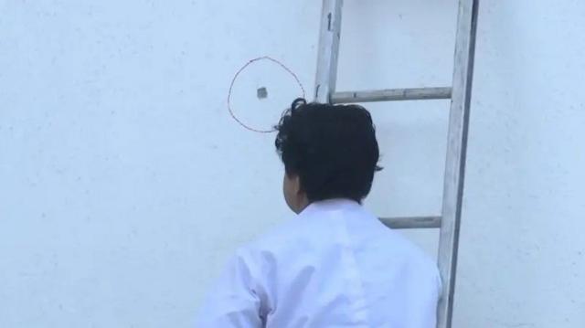 فورنسک ٹیم نے سلمان خان کے گھر کی دیواروں پر گولی کا جائزہ لیا