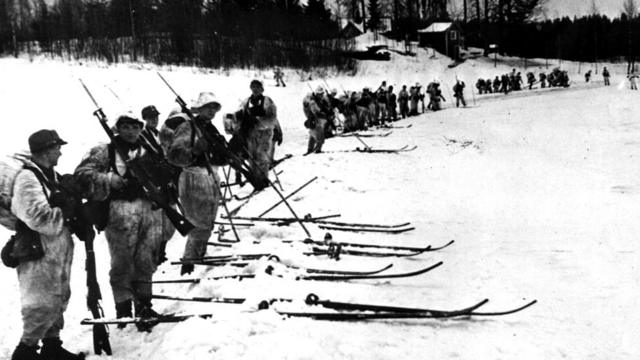 Во время Зимней войны советские войска по численности значительно превосходили финские