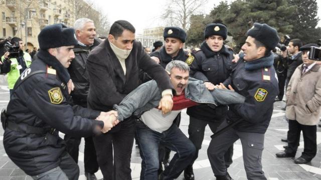 Задержание Мухтарлы в Баку