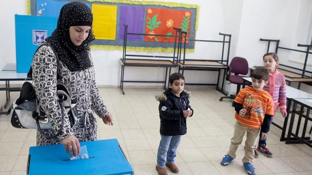Палестинка на выборах