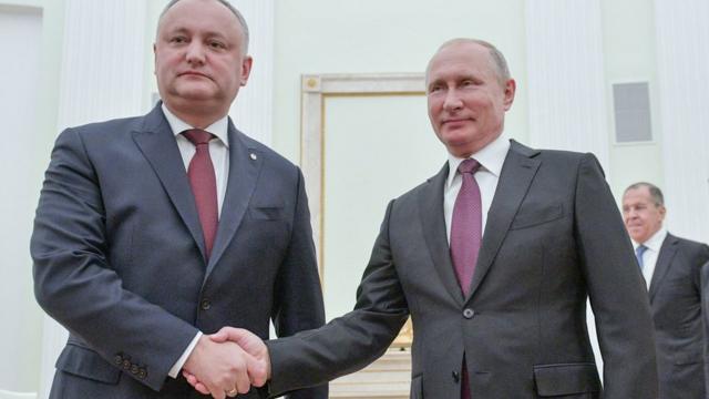Додон и Путин