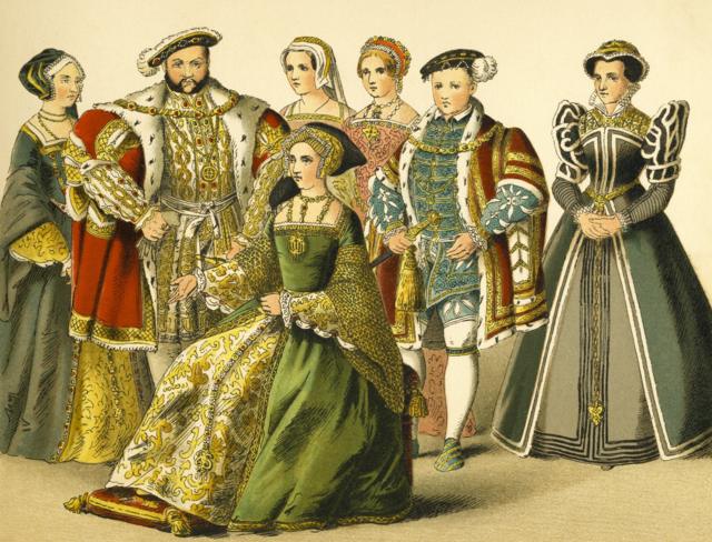 Генрих VIII с семьей