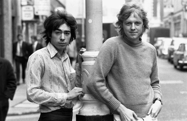 Эндрю Ллойд Уэббер и Тим Райс в первые недели после выхода альбома. 17 октября 1970 г.