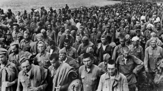 Советские военнопленные на юго-востоке Украины, лето 1942 года