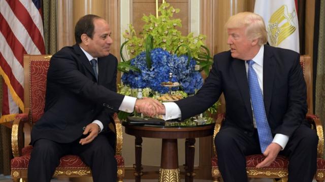 Решение было принято после визита в Белый дом в апреле президента Египта Абдул-Фаттаха ас-Сиси