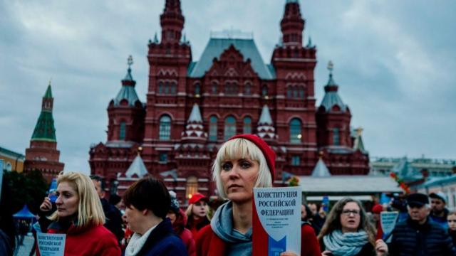 Протесты в Москве